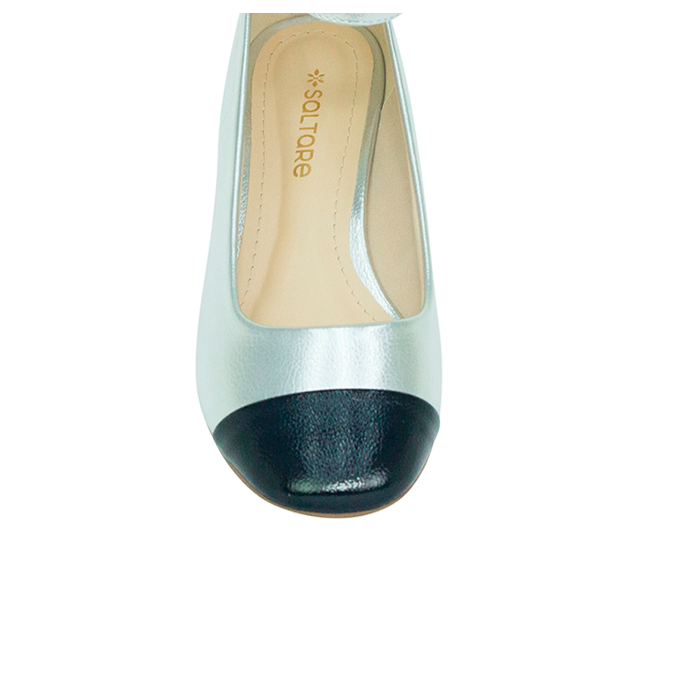 Scarpin Maraisa Mt Low Prata