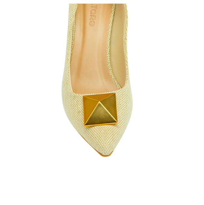 Scarpin Adeline Off White