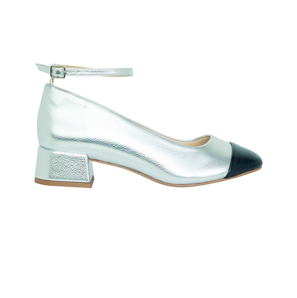 Scarpin Maraisa Mt Low Prata