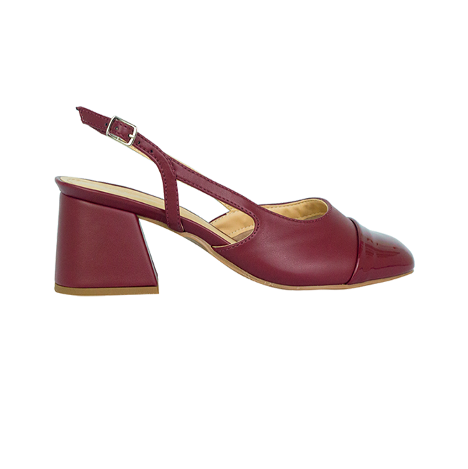 Scarpin Vonda Vinho