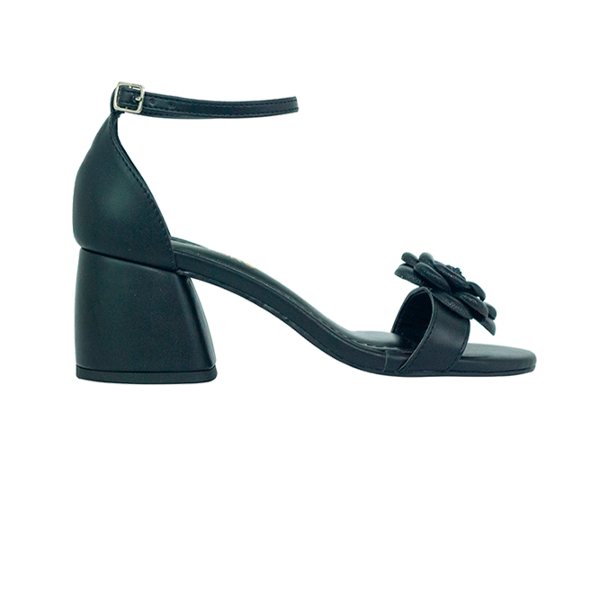 Sandálias Connie Low Preto