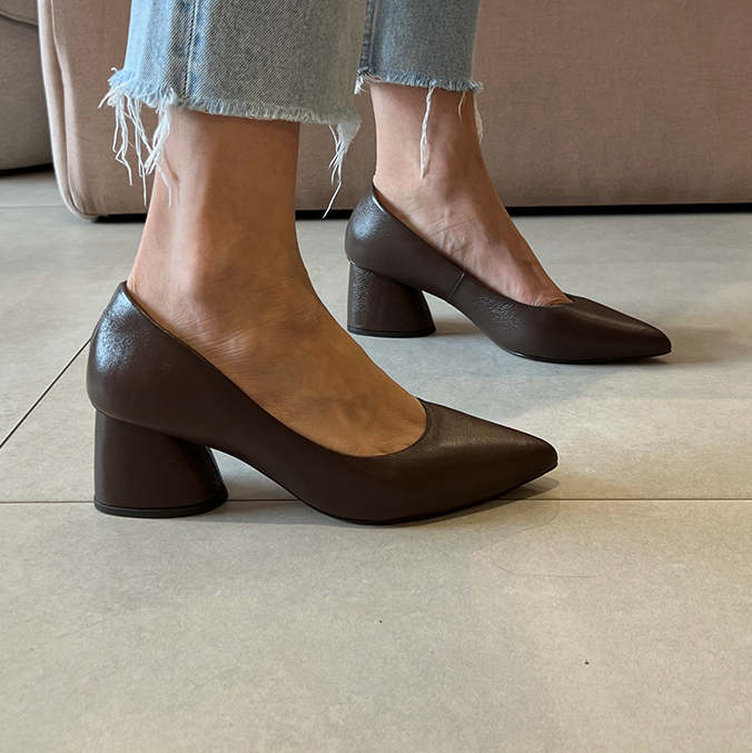Scarpin Celi Marrom