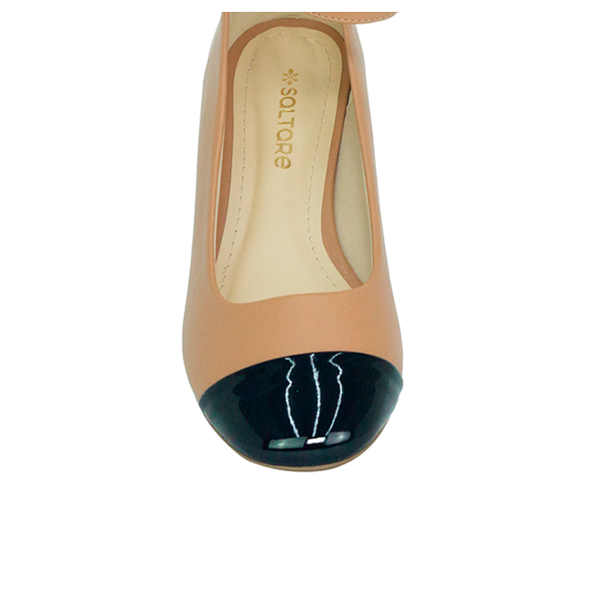Scarpin Maraisa Low Capuccino