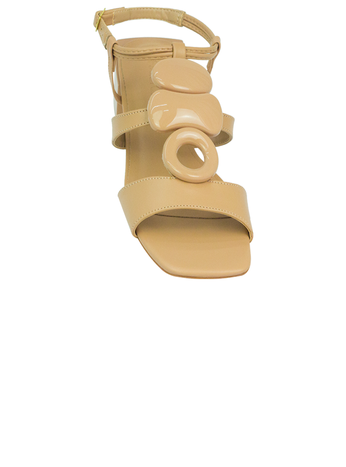 Sandálias Giordana Nude
