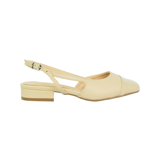 Sapatilhas Vonda Flat Amendoa