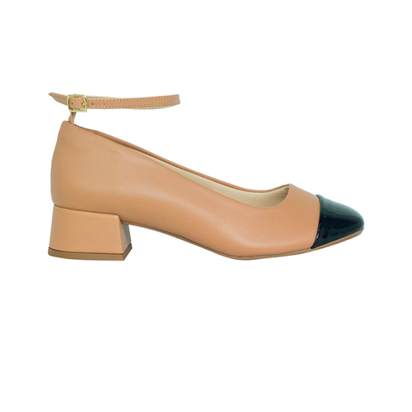 Scarpin Maraisa Low Capuccino