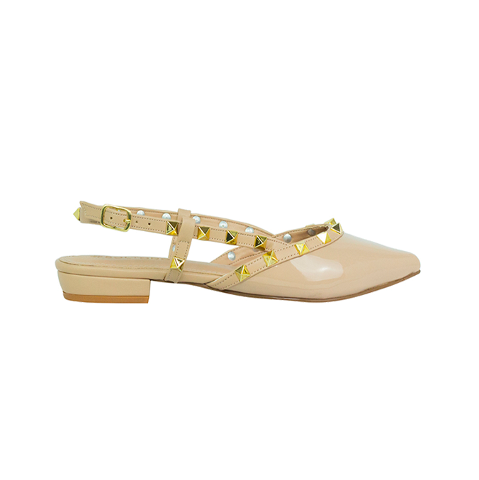 Sapatilhas Ivanna Sap Amendoa