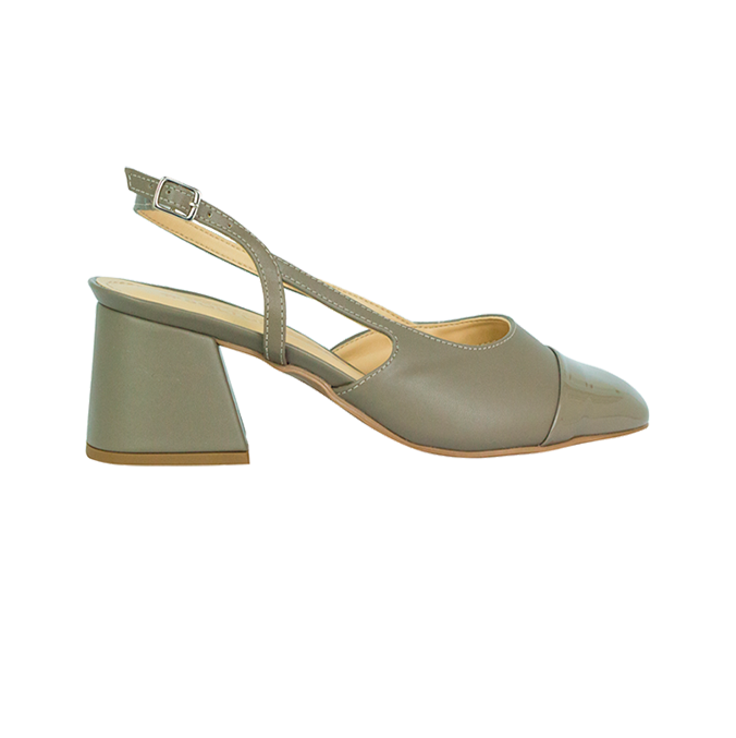 Scarpin Vonda Cinza