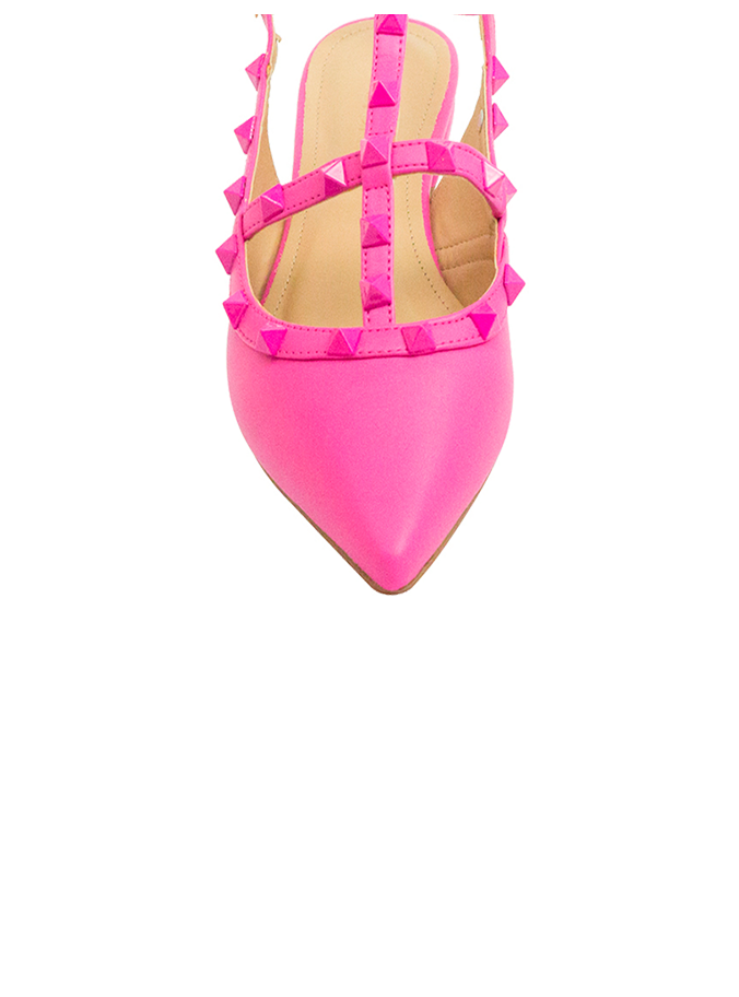 Sapatilhas Mona Flat New Rosa