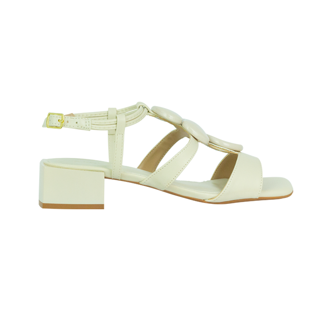 Sandálias Giordana Off White