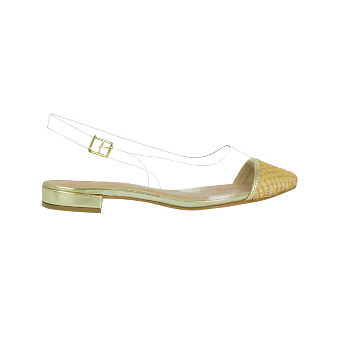 Sapatilhas Leslie Sap Dourado