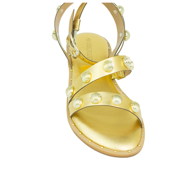Rasteiras Paloma Dourado