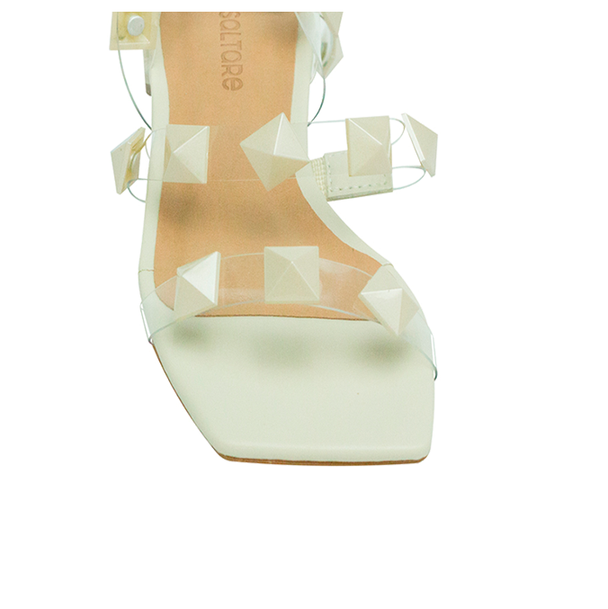 Rasteiras Mariza Flat Off White