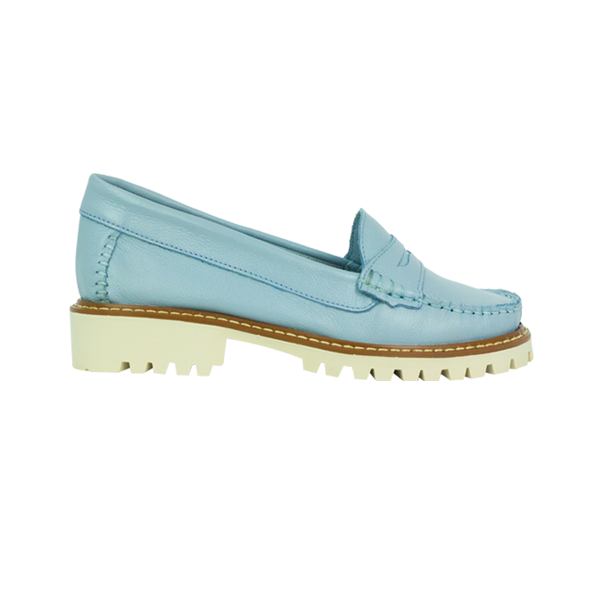 Mocassim Selma Azul