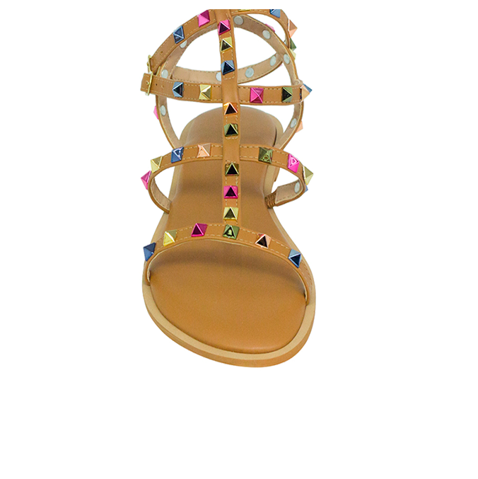 Rasteiras Joy Flat Capuccino