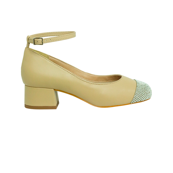 Scarpin Johanna Amendoa