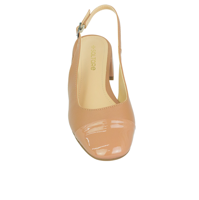 Scarpin Luiza 3 Tan