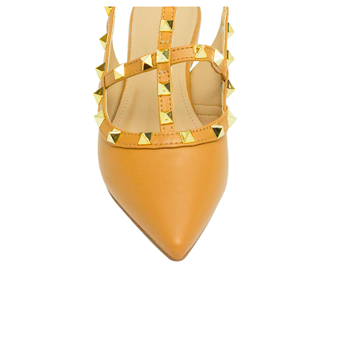 Sapatilhas Mona Flat Caramelo