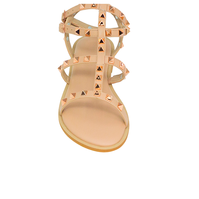 Rasteiras Joy Flat Nude