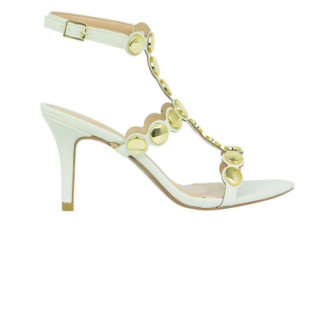Sandálias Francine Off White