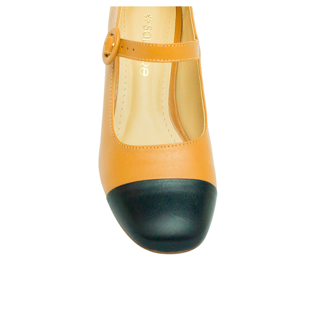 Scarpin Vitoria Caramelo