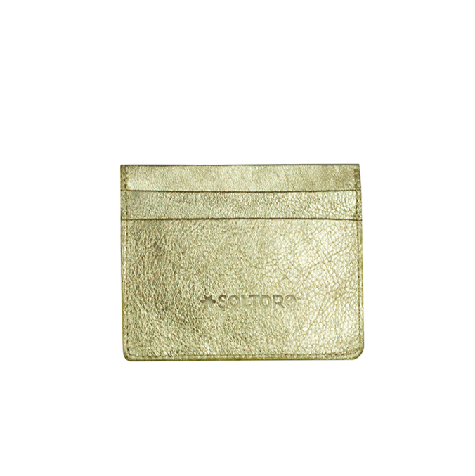 Porta Cartão Dourado