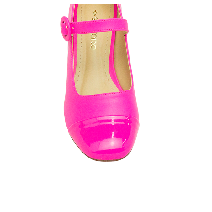 Scarpin Heloisa Low Rosa