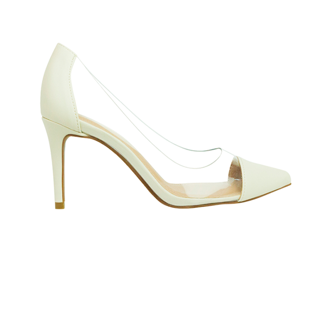 Scarpin Alice 8 Off White