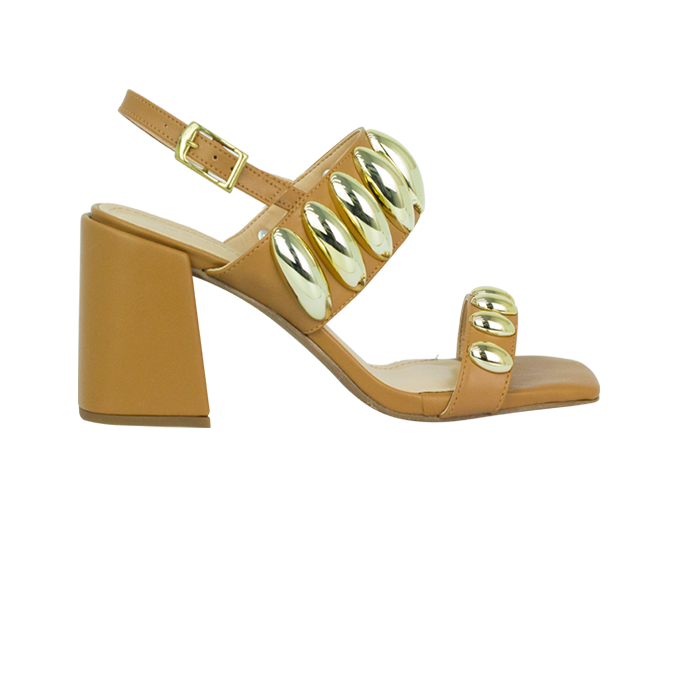 Sandálias Nita Capuccino