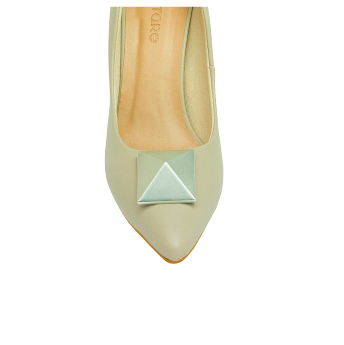 Scarpin Adeline Cinza