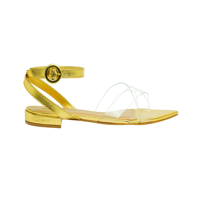 Rasteiras Alisha Mt Dourado