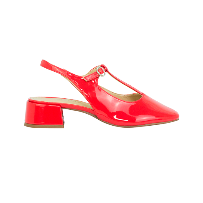 Scarpin Janet Vermelho