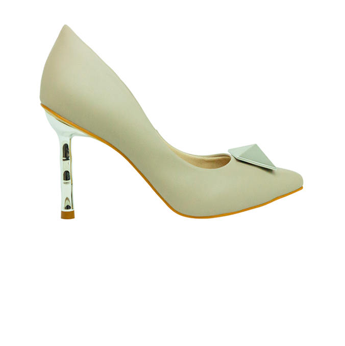 Scarpin Adeline Cinza