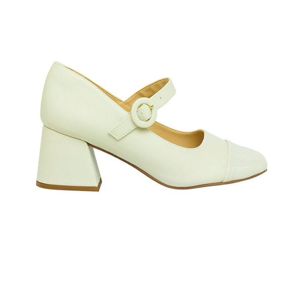 Scarpin Heloisa Low Off White