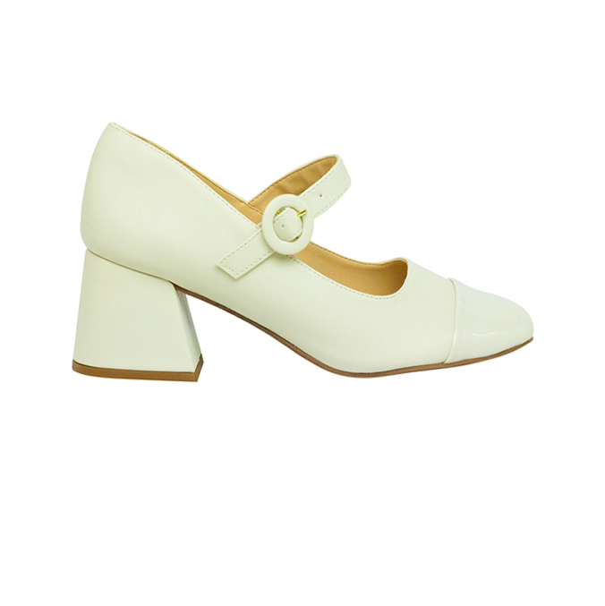 Scarpin Heloisa Low Off White