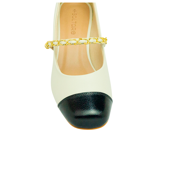 Scarpin Ava Off White