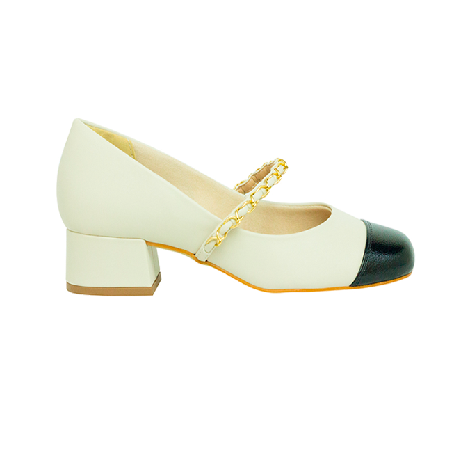 Scarpin Ava Off White