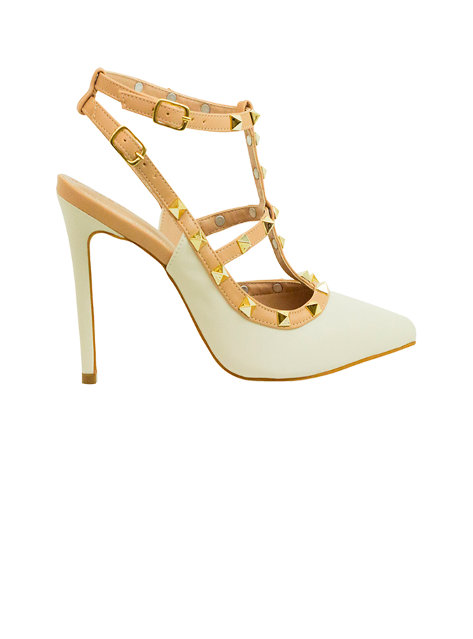 Scarpin Mona High Off White