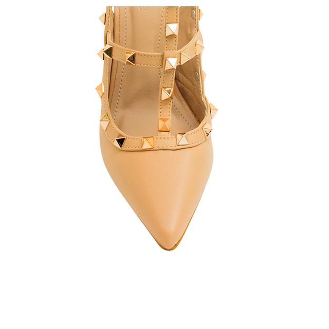 Scarpin Mona High Nude