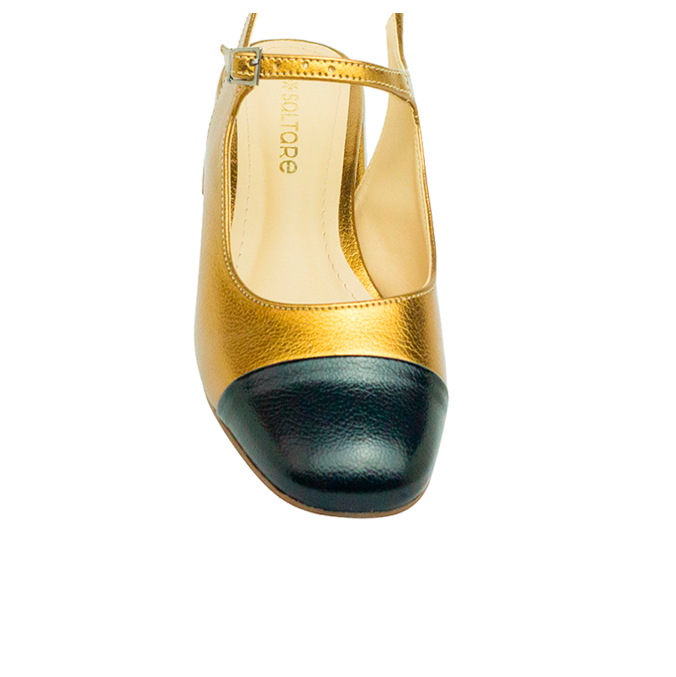 Scarpin Adriana Mt Bronze