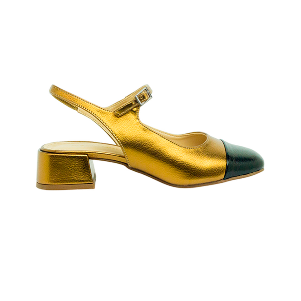 Scarpin Adriana Mt Bronze