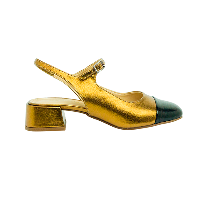 Scarpin Adriana Mt Bronze