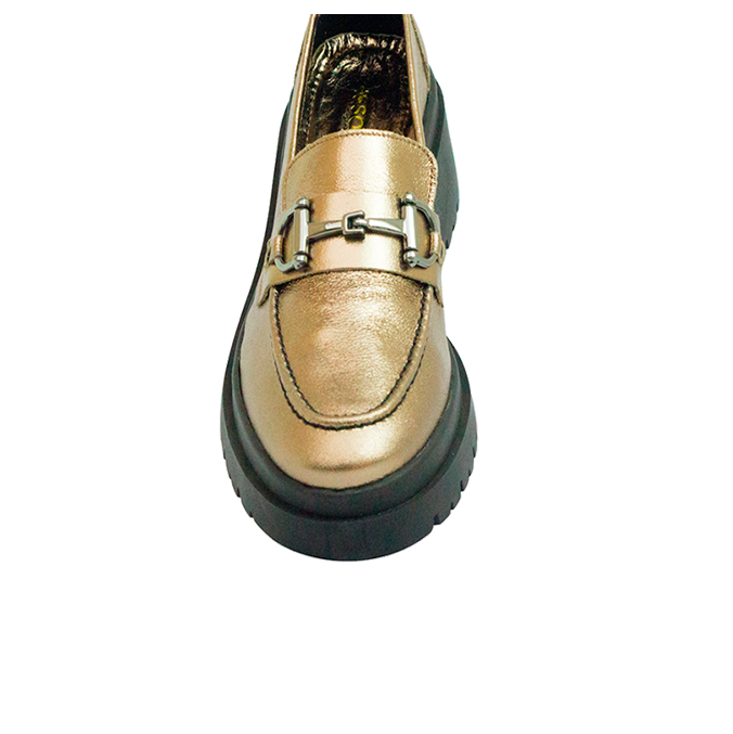 Mocassim Amora Bridao Prata Velho