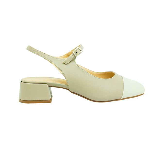 Scarpin Adriana Cinza