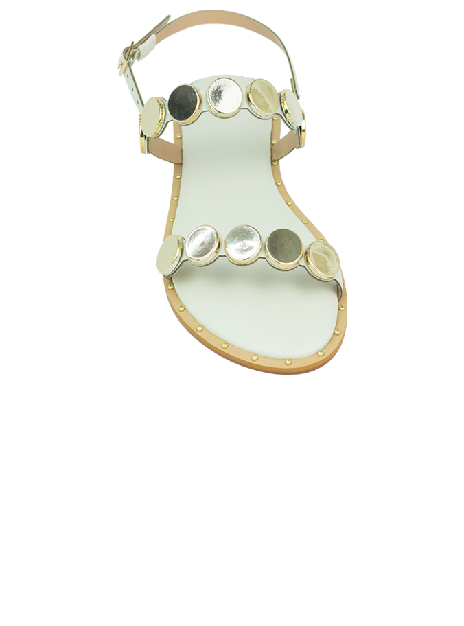 Rasteiras Zilda Off White