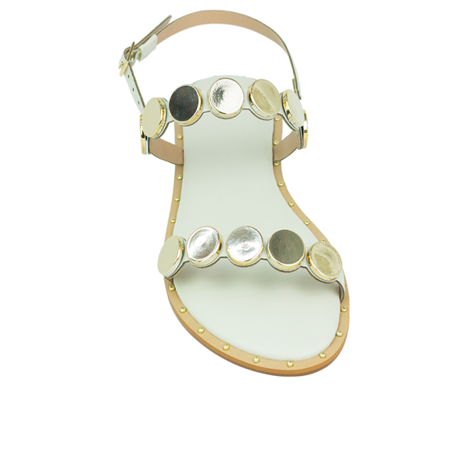 Rasteiras Zilda Off White