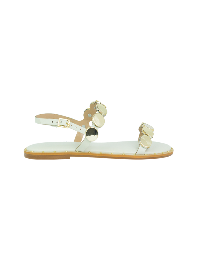 Rasteiras Zilda Off White