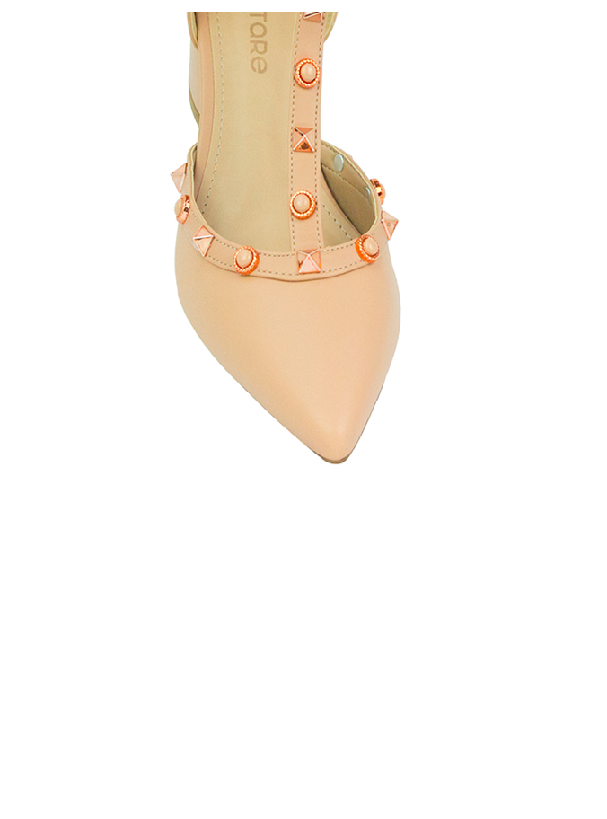 Scarpin Selena Low Nude