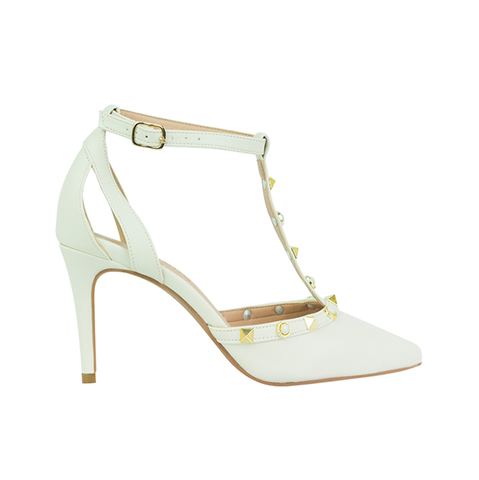 Scarpin Selena 8 Off White