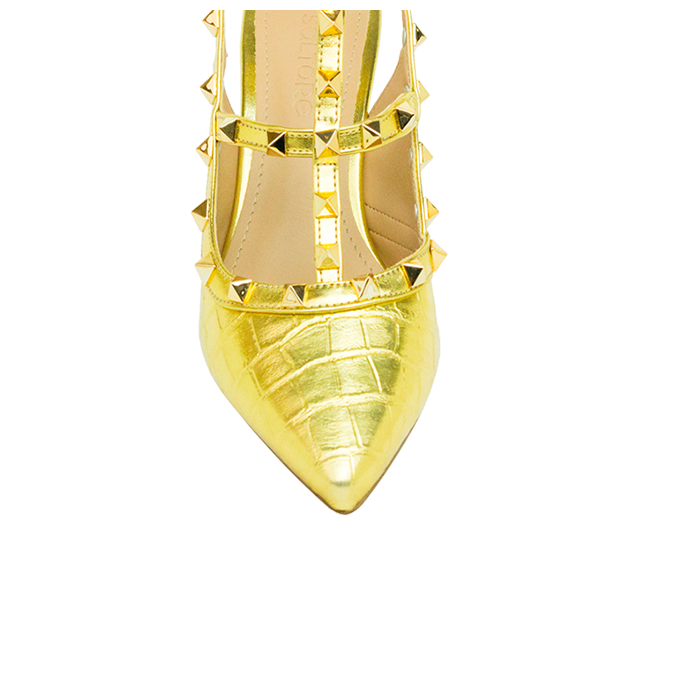 Scarpin Mona 5 Mt Dourado